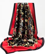 SILKSILKY Silk Bloom Square Scarf