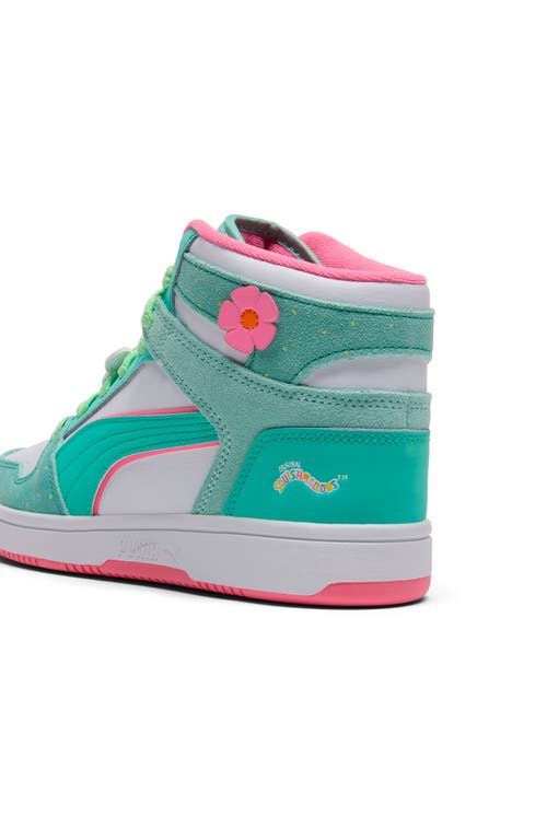 Puma Kids' Rebound Layup High Top Sneaker In Multi