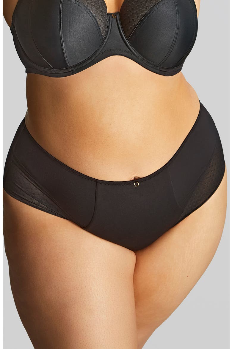 Bliss Cheeky Briefs, Main, color, NOIR