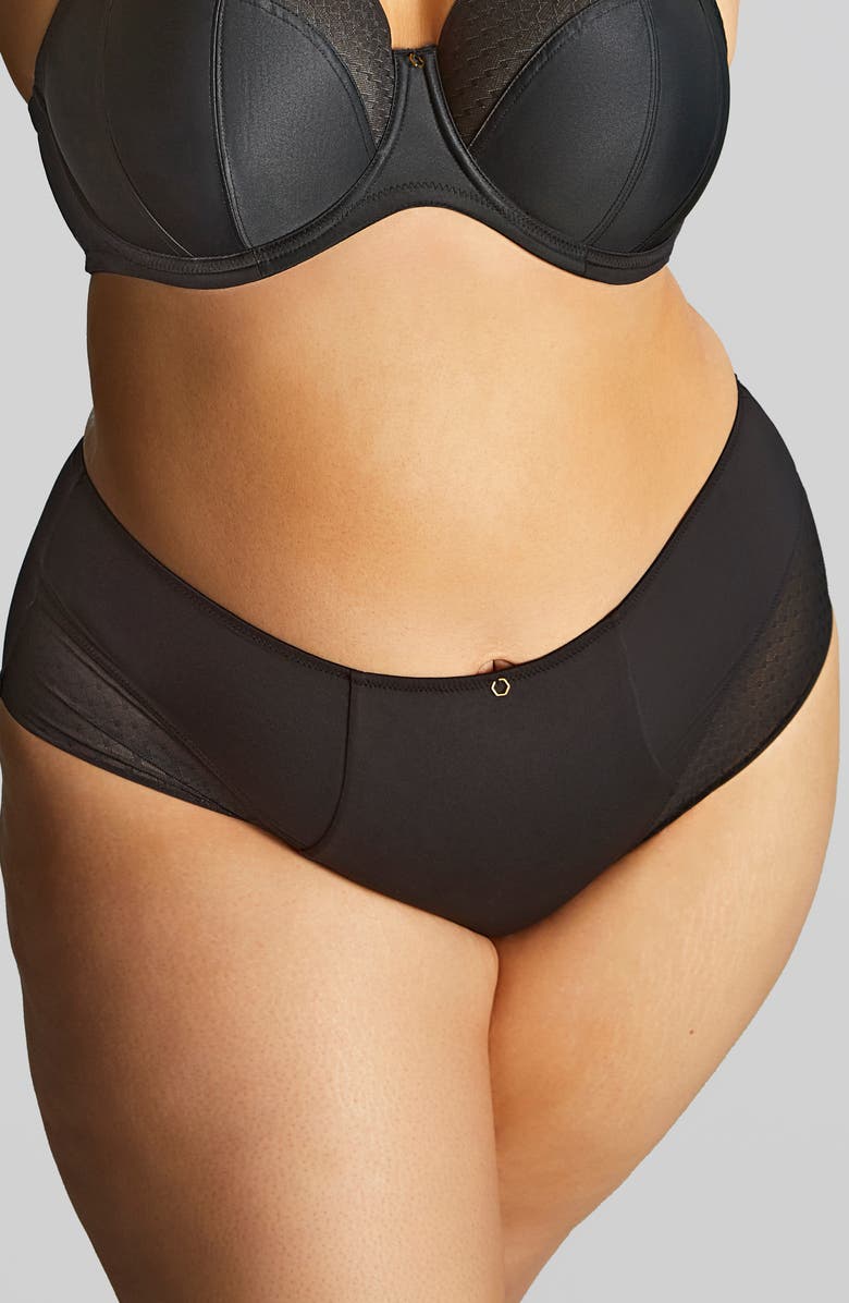 Panache Bliss Cheeky Briefs, Main, color, Noir
