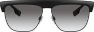 Burberry 59mm Gradient Rectangular Sunglasses
