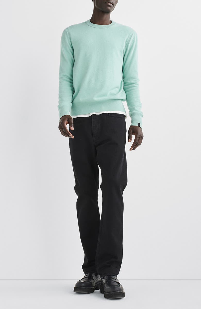 rag & bone Fit 4 Authentic Rigid Straight Leg Jeans, Alternate, color, Rinse