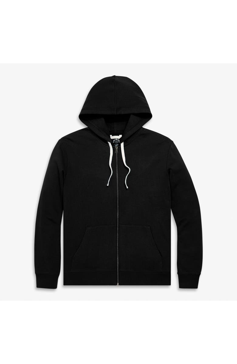 Primary Unisex Fit 24/7 Zip Hoodie, Alternate, color, Black