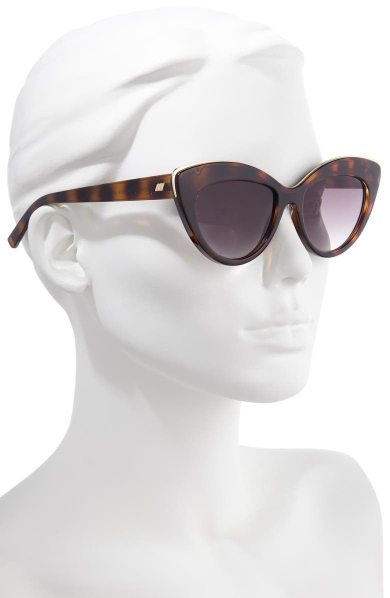 Le Specs Beautiful Stranger 54mm Polarized Cat Eye Sunglasses, Alternate, color,