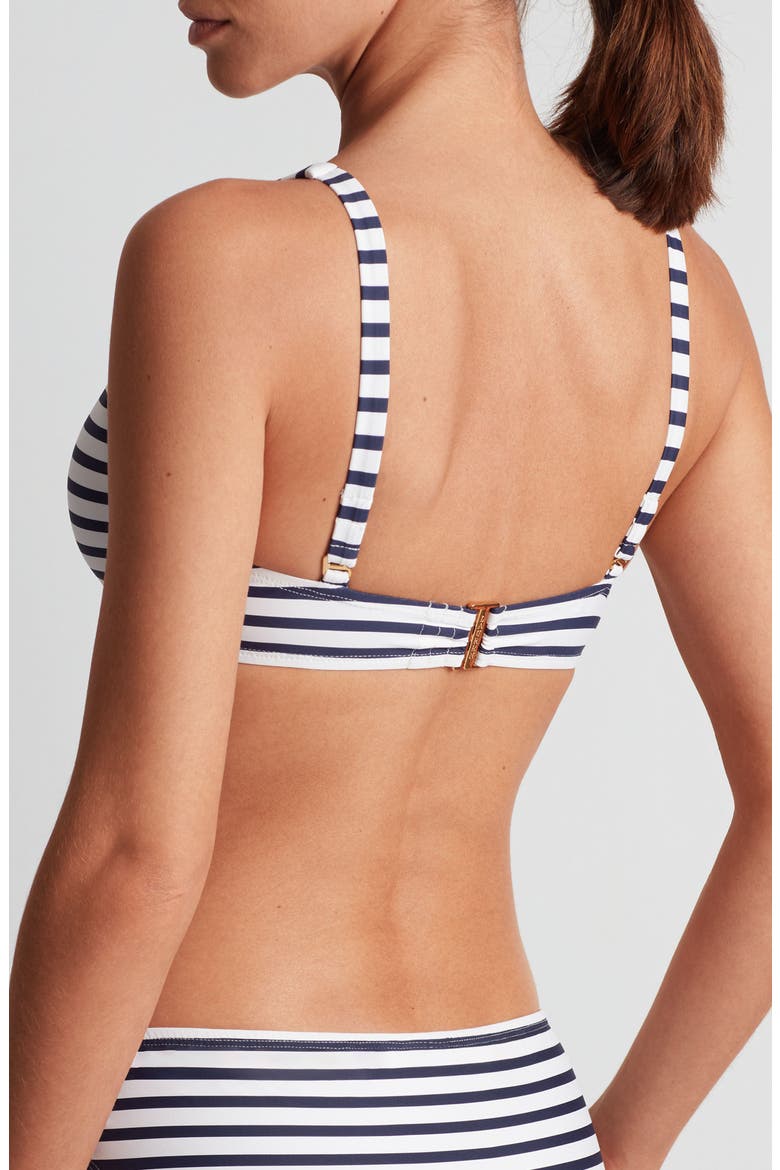 Ring Bikini Top, Alternate, color, NAVY WHITE