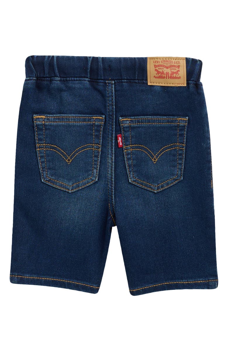 Levi's <sup>®</sup> Kids' Distressed Dobby Skinny Shorts, Alternate, color, 