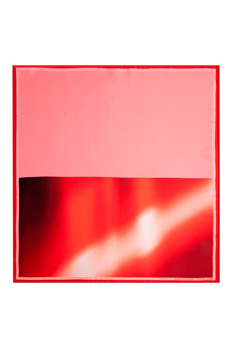 Foulard Raving Rose, Main, color, NO COLOR