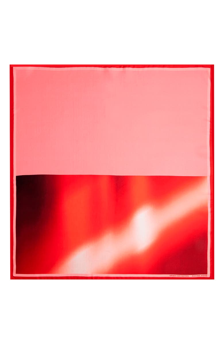 Dries Van Noten Foulard Raving Rose, Main, color, 