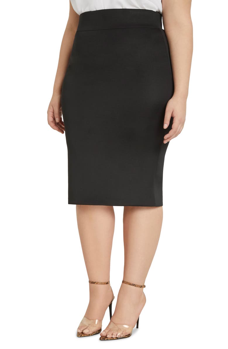 ELOQUII Pencil Skirt, Main, color,