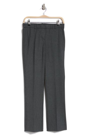 Amanda & Chelsea Ari Stripe Wide Leg Pants In Black