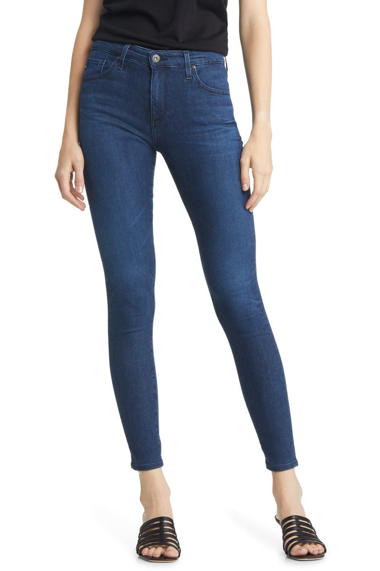 Farrah High Waist Skinny Jeans, Main, color, FIRST AVE
