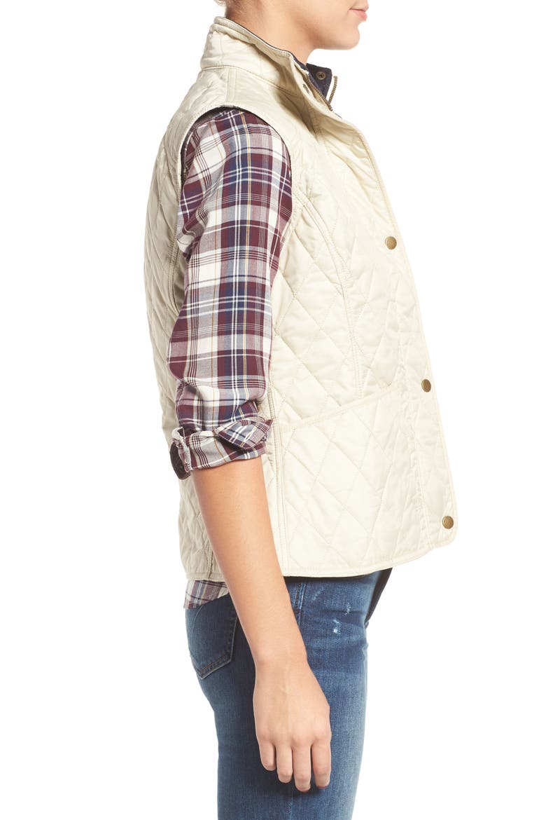 Summer Liddesdale Gilet Vest, Alternate, color, PEARL/ NAVY