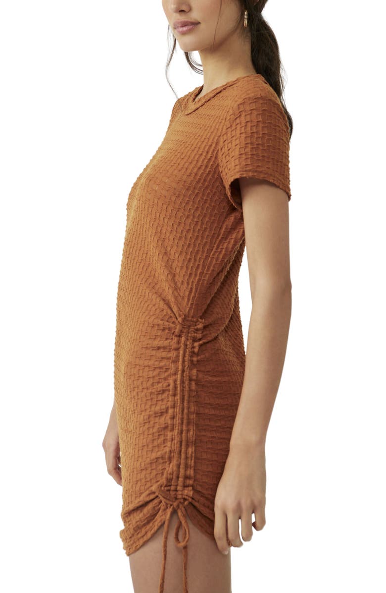 Free People free-est Tate Side Tie Minidress, Alternate, color, 