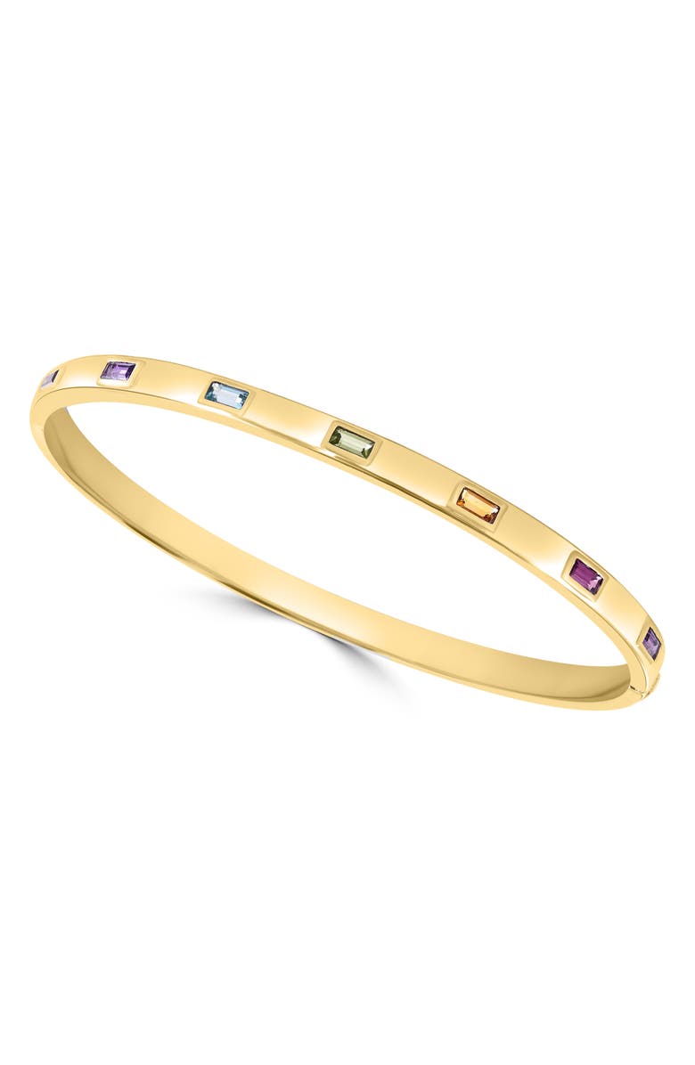 EFFY Semiprecious Stone Bangle Bracelet, Alternate, color, Gold