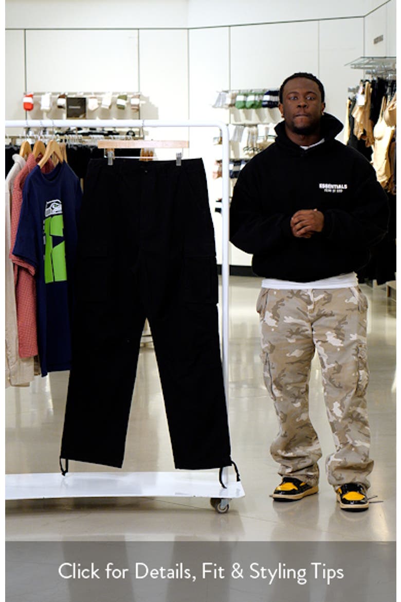 Ultra Baggy Cotton Cargo Pants video