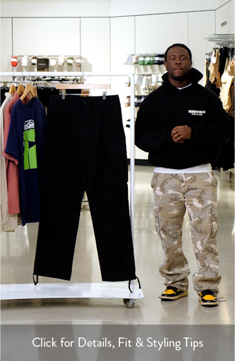 Ultra Baggy Cotton Cargo Pants, sales video thumbnail