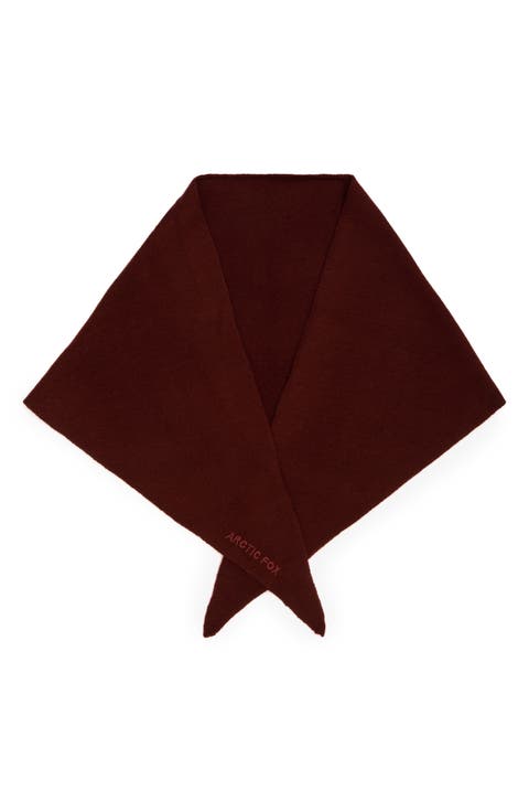 The Merino Wool Triangle Scarf