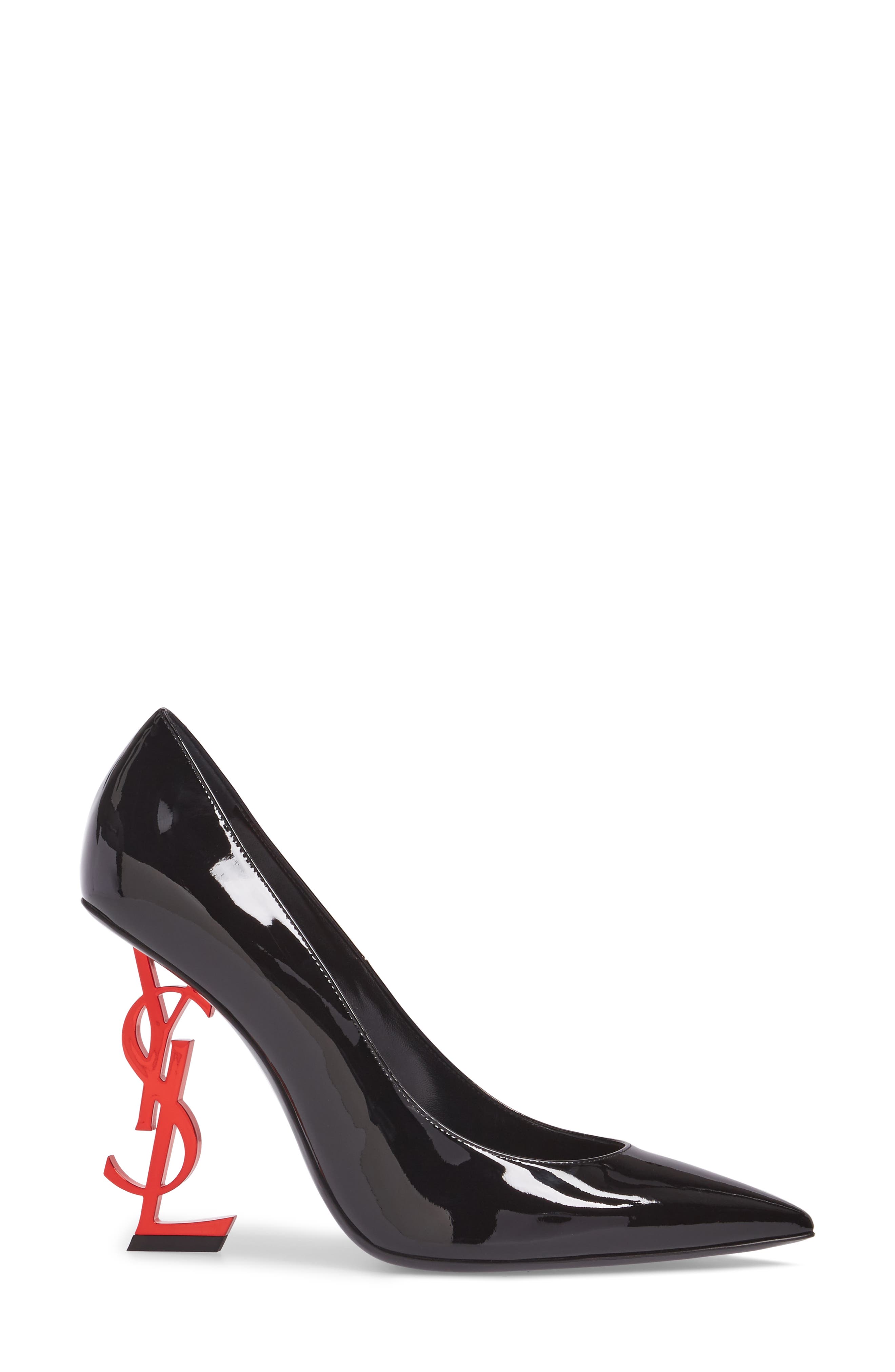 Opyum YSL Pointed Toe Pump, Alternate, color, BLACK