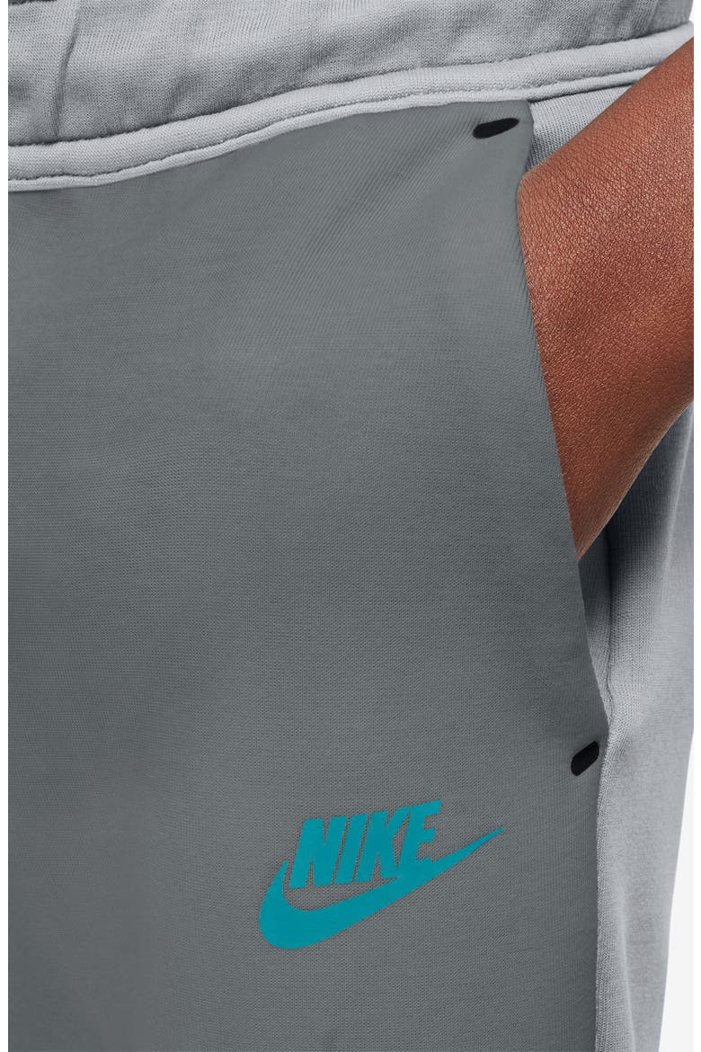 Kids' Sportswear Tech Fleece Joggers, Alternate, color, WOLF GREY/ BLACK/ ENERGY