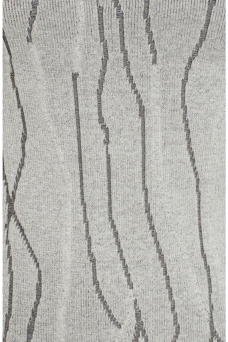 Artisanal Crackle Jacquard Sweater, Alternate, color, CHALK