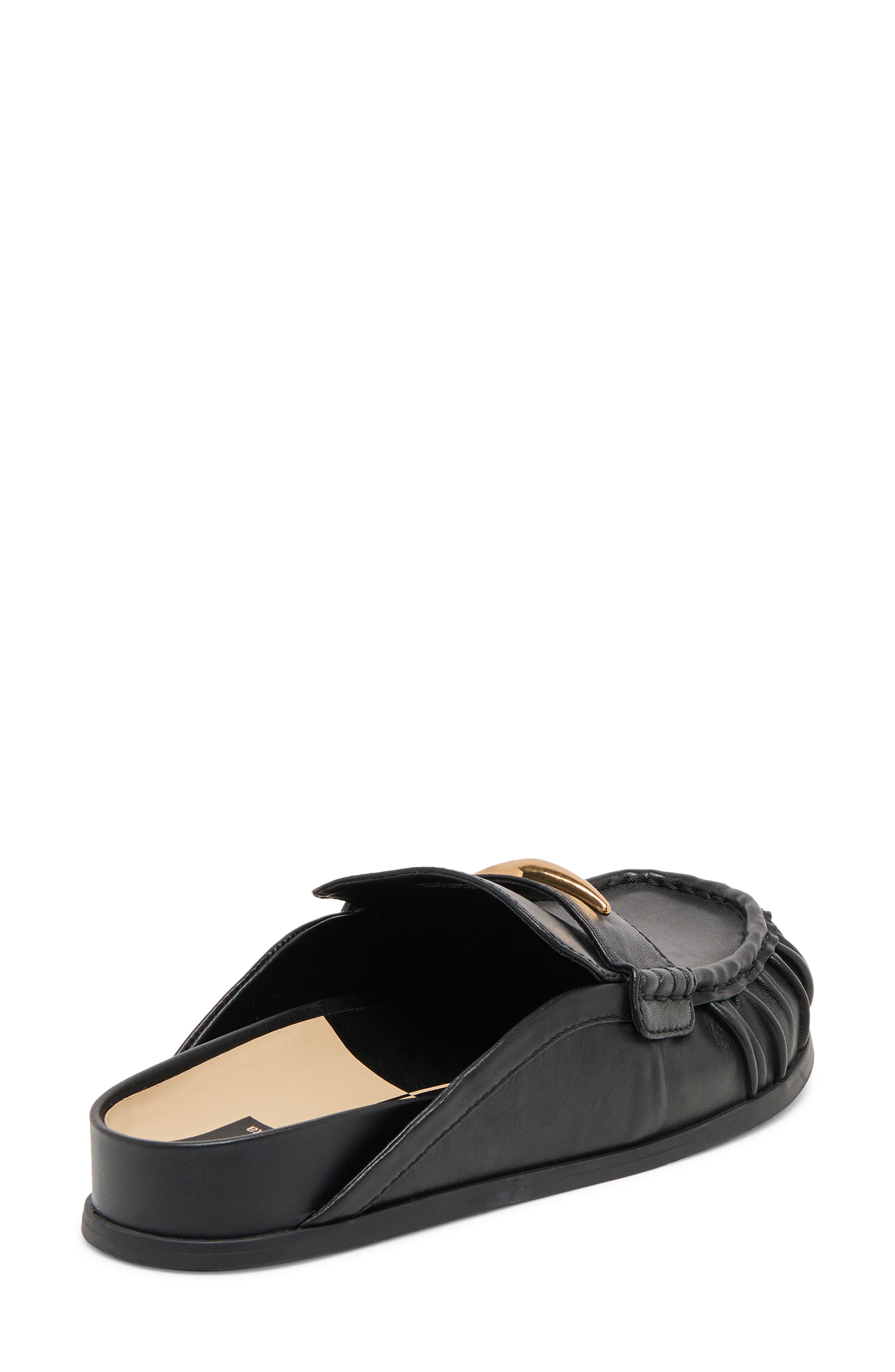 Jodero Loafer Mule, Alternate, color, BLACK LEATHER