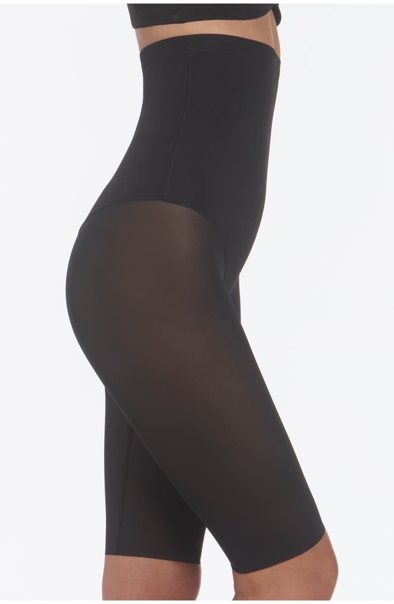 Dominique Intimates Firm Control High Waist Thigh Slimming Shapewear, Alternate, color, Black