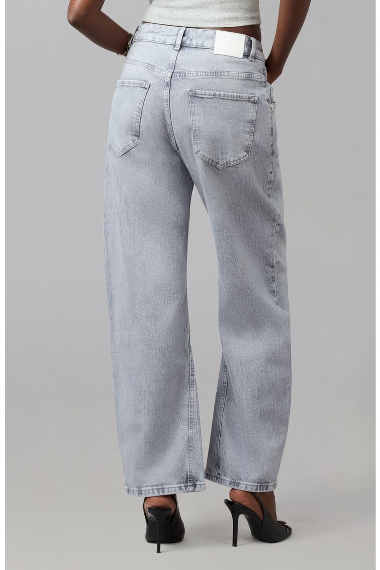 Lennox High Rise Barrel Jeans, Alternate, color, MONOCHROME