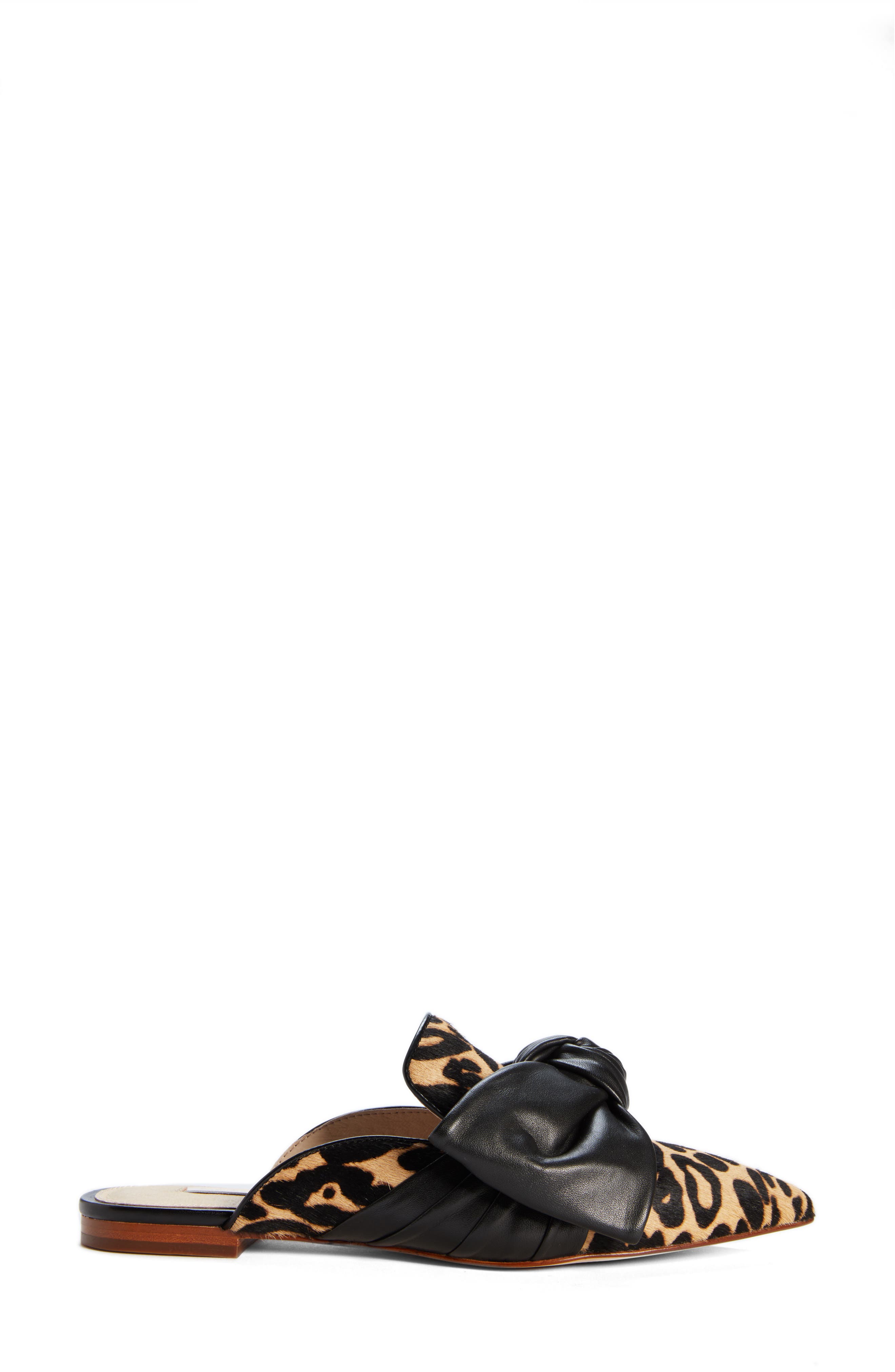 Louise et Cie Cela Genuine Calf Hair Bow Mule, Alternate, color, 