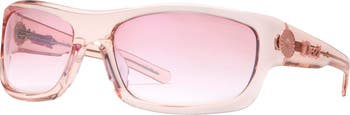 Tints Out 61mm Gradient Wrap Sunglasses