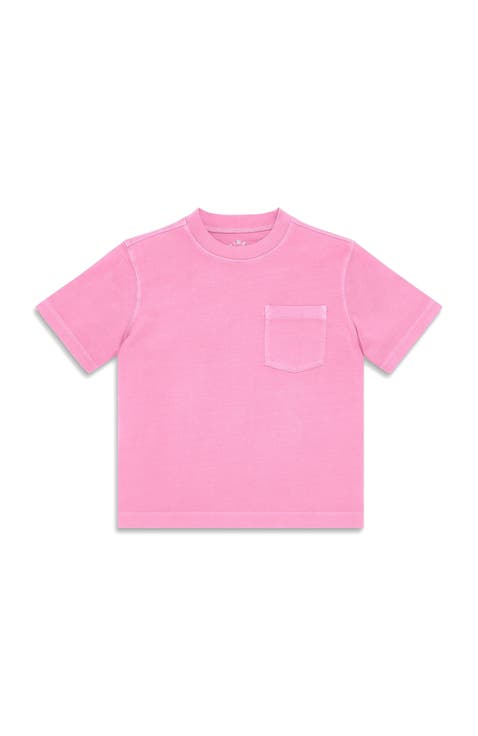 Kids Garment-Dyed Easy Pocket Tee (Toddler, Little Kid, Big Kid)