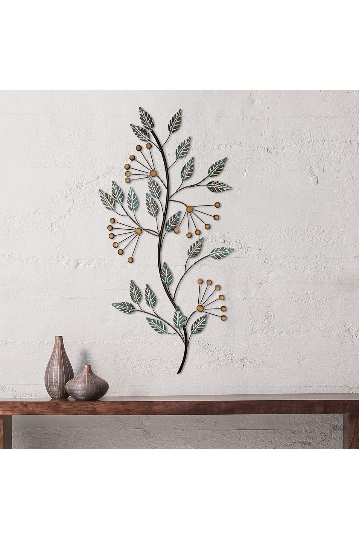 STRATTON HOME DECOR Beaded Metal Flower Bunch Wall Decor | Nordstromrack