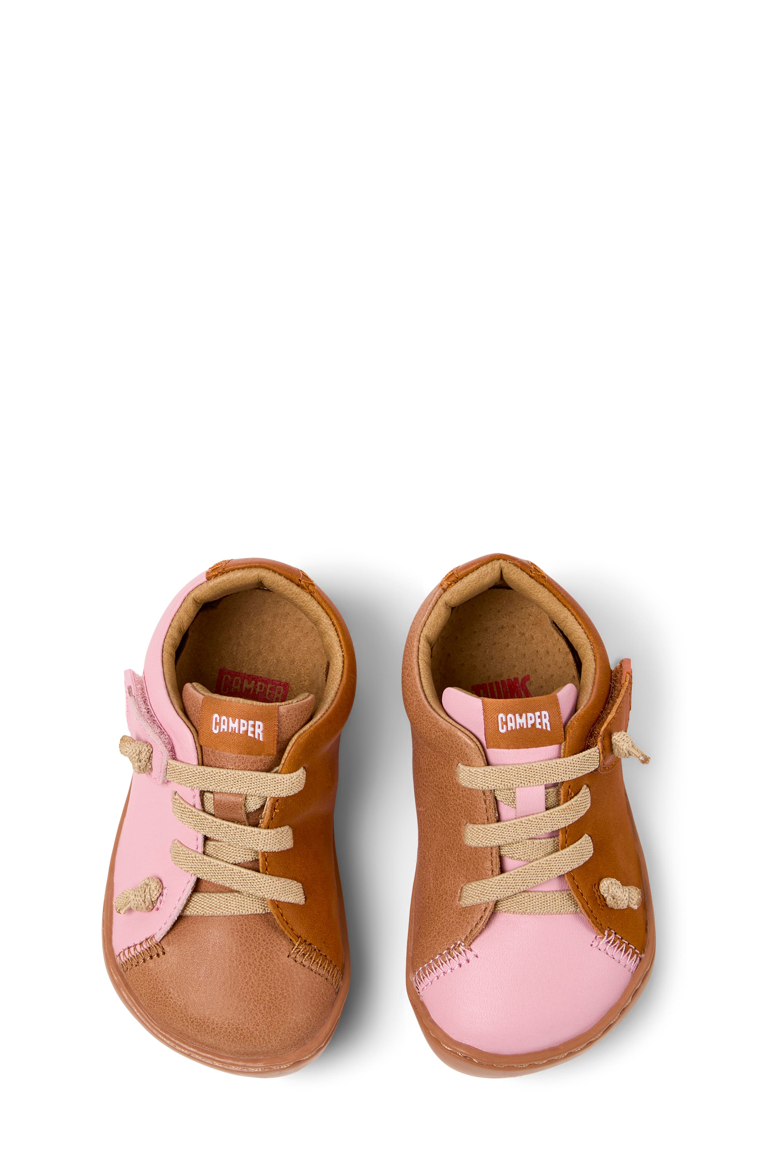 Camper Kids' Peu Cami Sneaker, Alternate, color, Multi - Pink