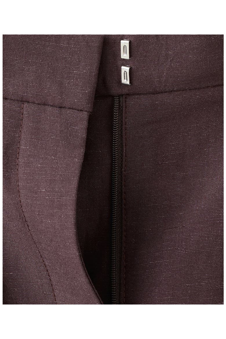 Argelia Pleated Bermuda shorts, Alternate, color, PURPLE