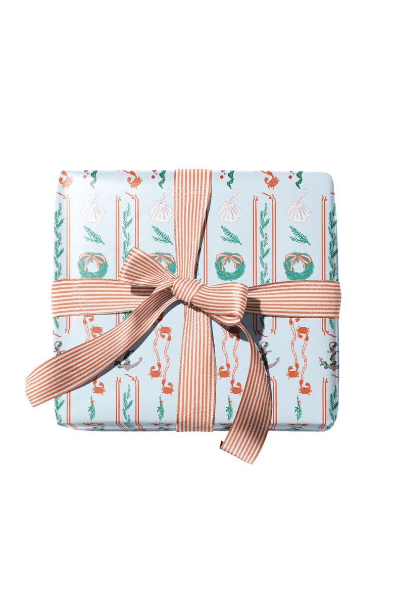 Ramus & Co Two-Sided "A Pinch Of Holiday" Heavyweight Christmas/Holiday Gift Wrap, Alternate, color, Multicolored