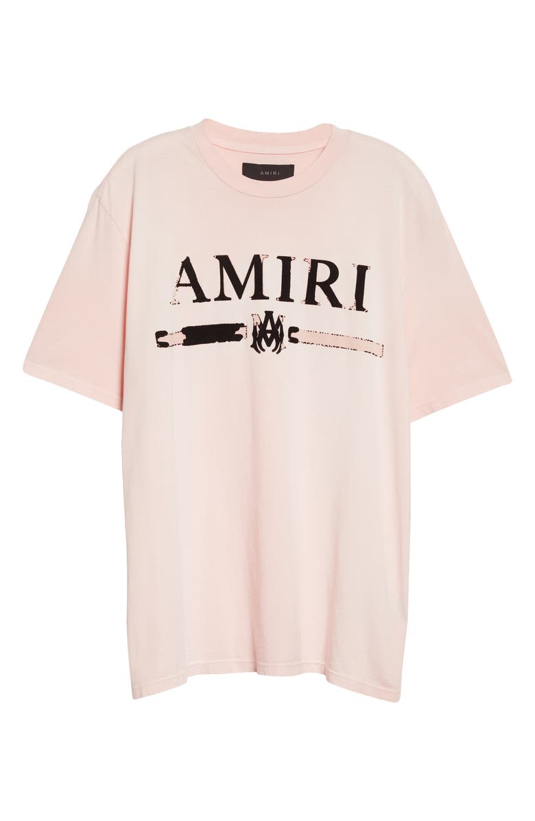 AMIRI MA Bar Logo Appliqué T-Shirt, Alternate, color, 