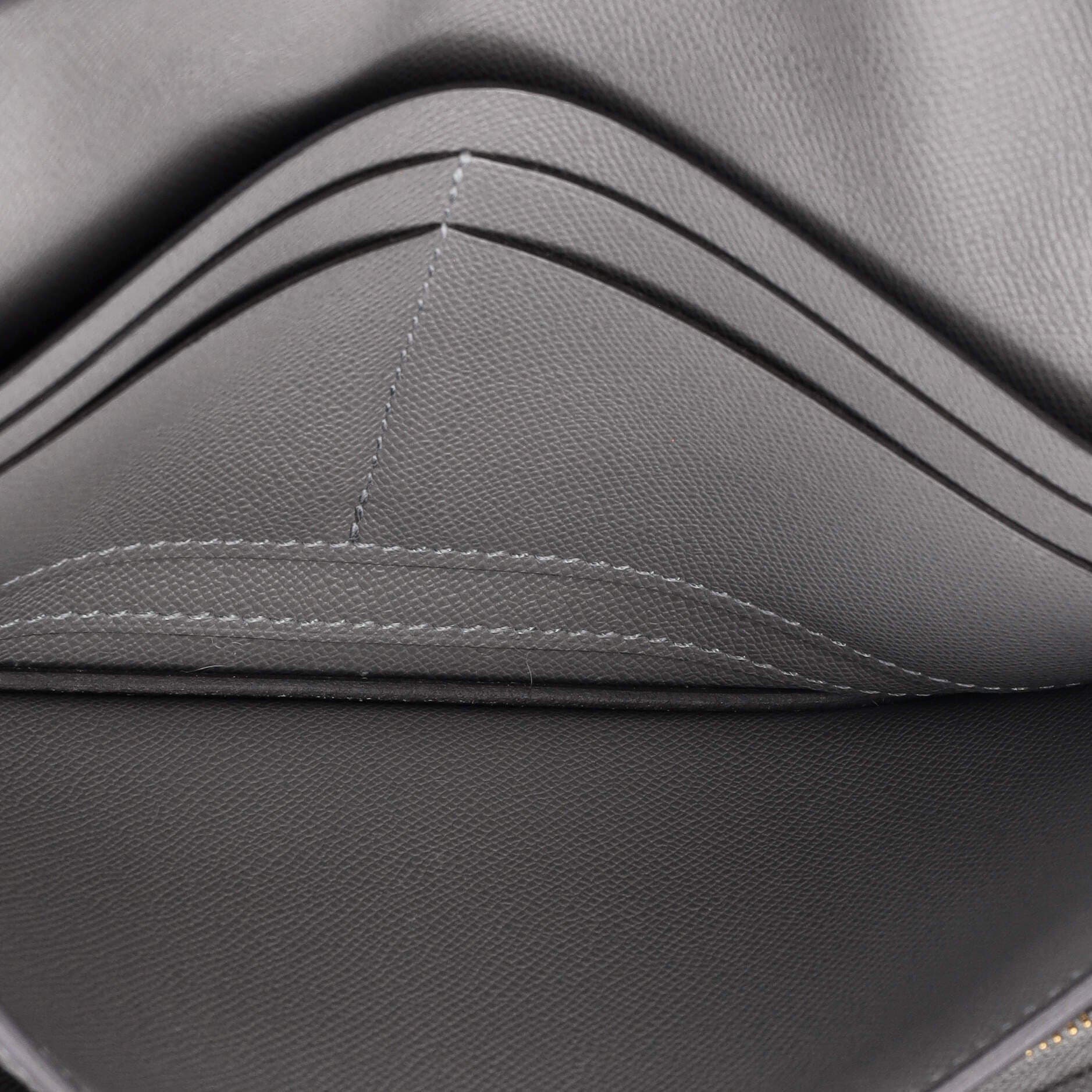 Pre-Owned Hermes Kelly Pocket Wallet Madame Long, Alternate, color, Gris Meyer