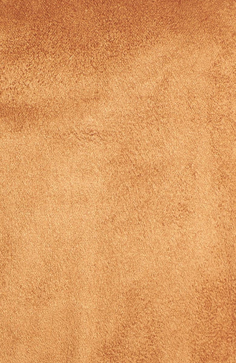 GUESS Faux Suede Double Breasted Trench Coat, Alternate, color, 