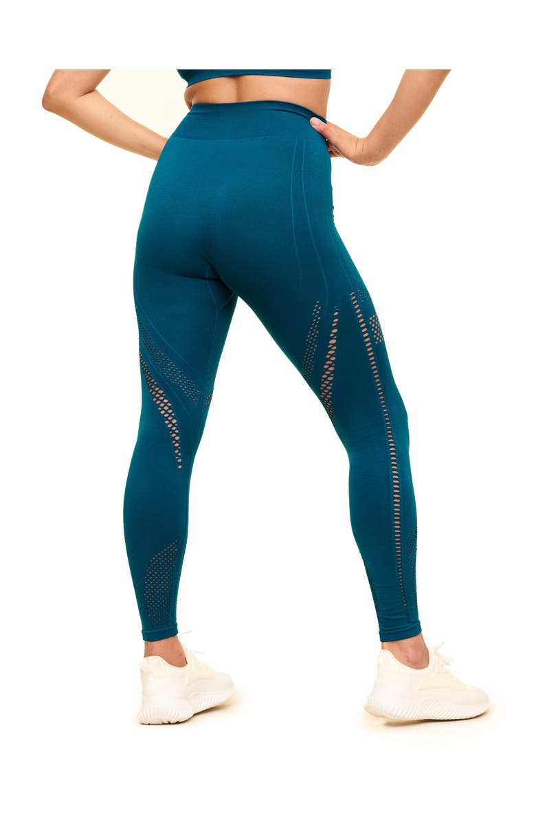 Adore Me Skylar Seamless Leggings, Alternate, color, Dark Blue
