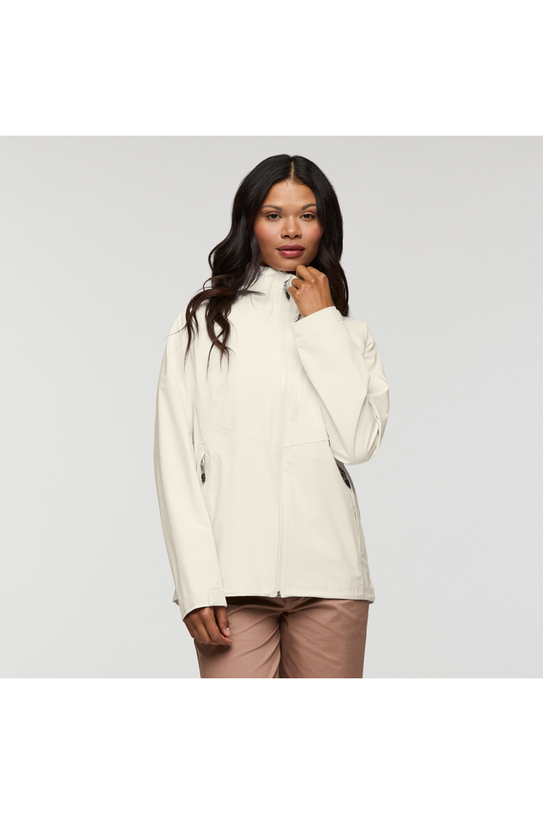 Impermeo 3L Hooded Shell Jacket - Women's, Main, color, Cotopaxi Bone