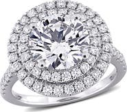 Julianna B. 3-7/8 CTW Lab-Grown Diamond Halo Ring 14k