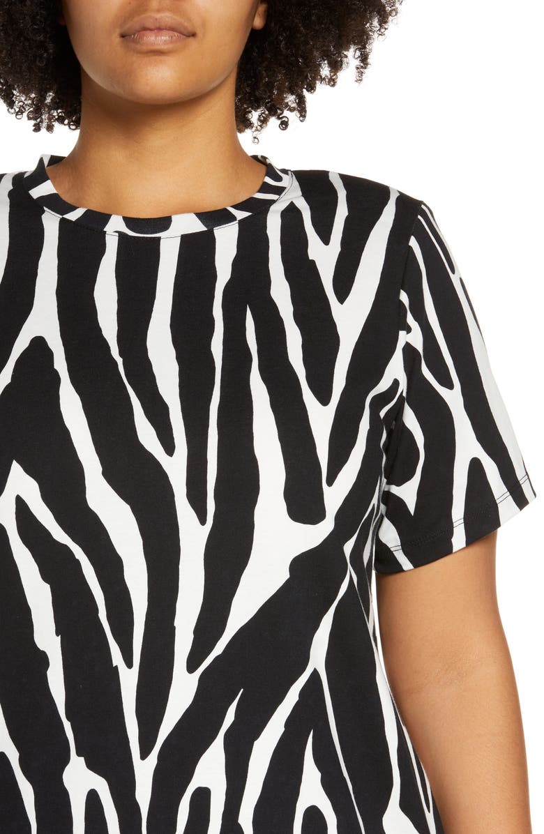 Sanctuary Replay Cotton T-Shirt Dress, Alternate, color, 