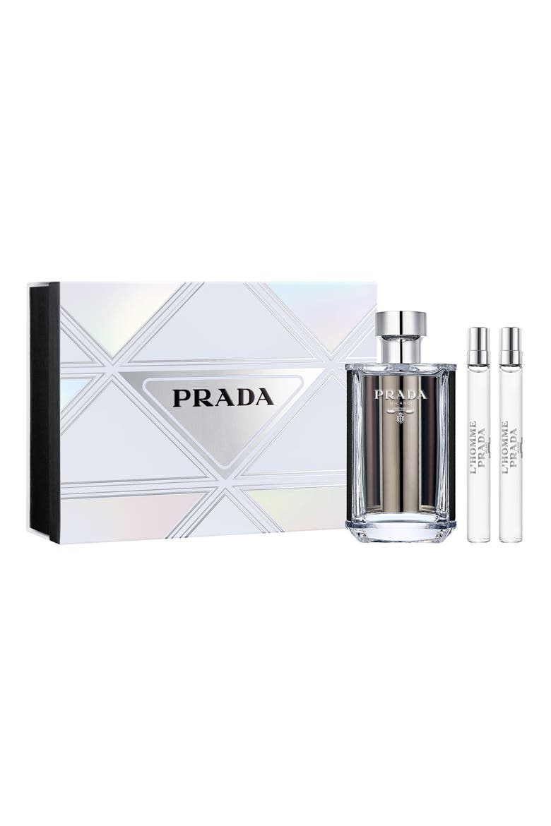 L'Homme Prada Eau de Toilette Set USD $178 Value, Main, color, NO COLOR