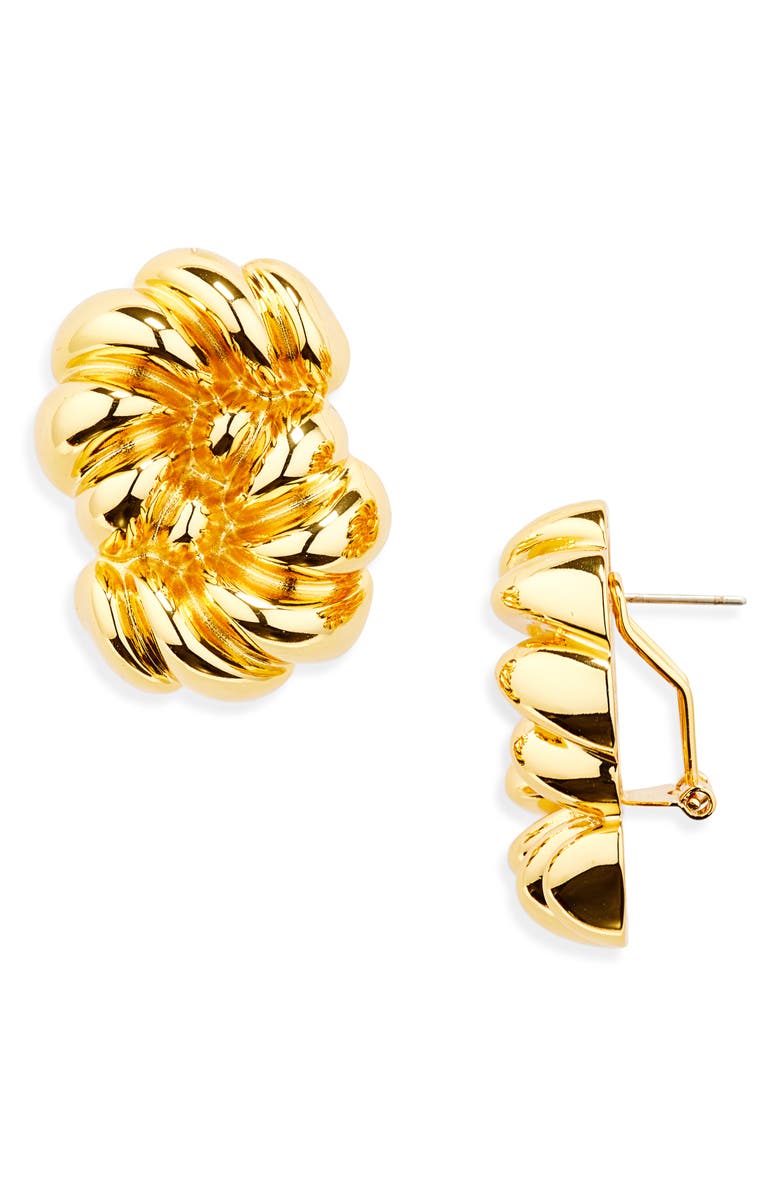 Julietta Loulou Stud Earrings, Main, color, Gold