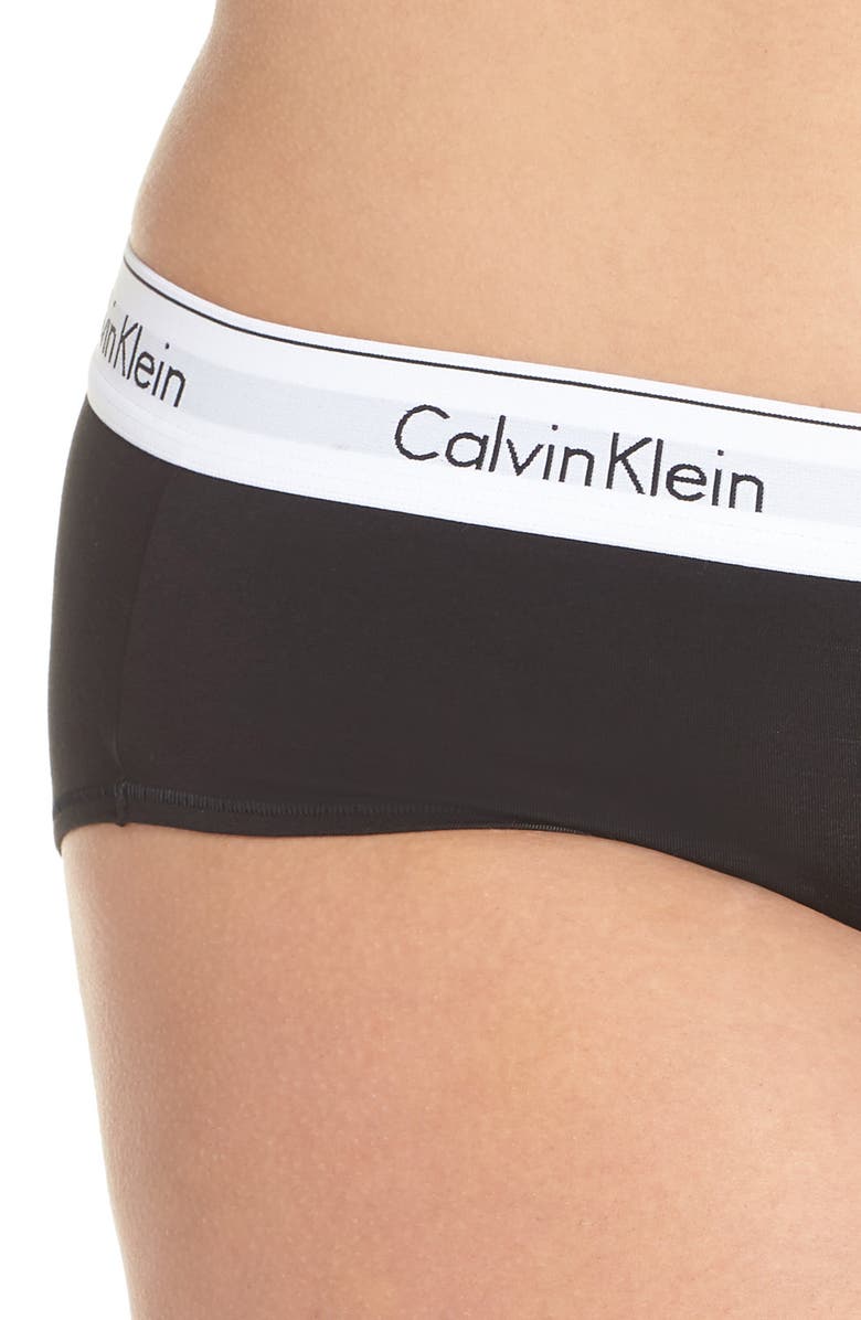 Calvin Klein Modern Cotton Blend Hipster Briefs, Alternate, color,