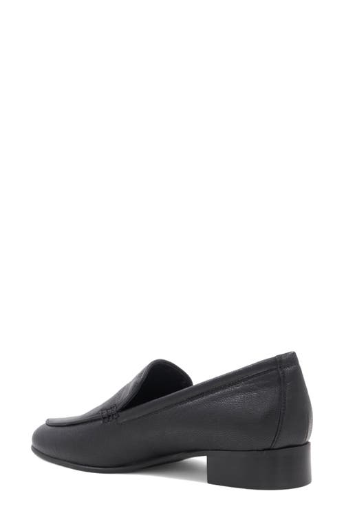 Aquatalia Sable Loafer In Black