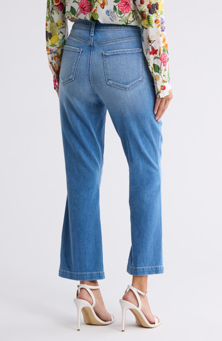 L'AGENCE Ali High Waist Ankle Slim Flare Leg Jeans, Alternate, color, 