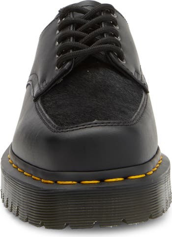 Dr. Martens 5-Eye Bex Genuine Calf Hair Platform Derby Dr. Martens 5-Eye Bex Genuine Calf Hair Platform Derby