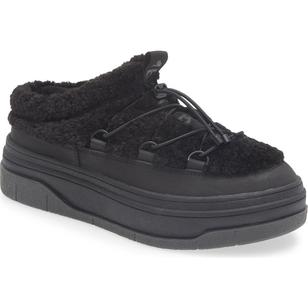 Pajar Jules Waterproof Platform Sneaker Mule In Black
