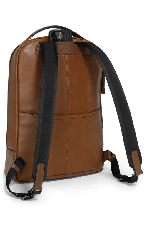 TUMI TUMI BRANDER LEATHER BACKPACK