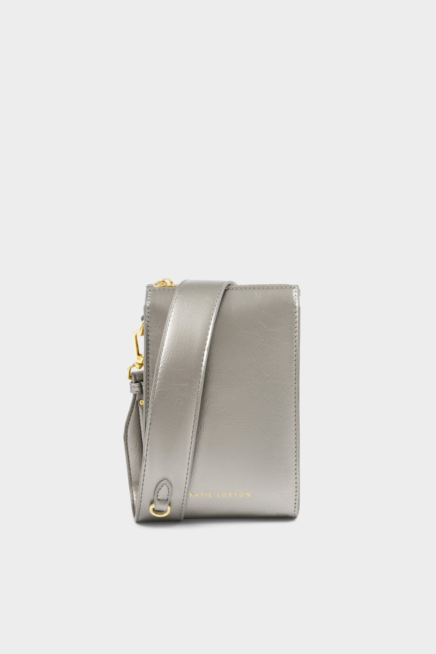 Katie Loxton Avery Slim Crossbody Bag, Alternate, color, Pewter